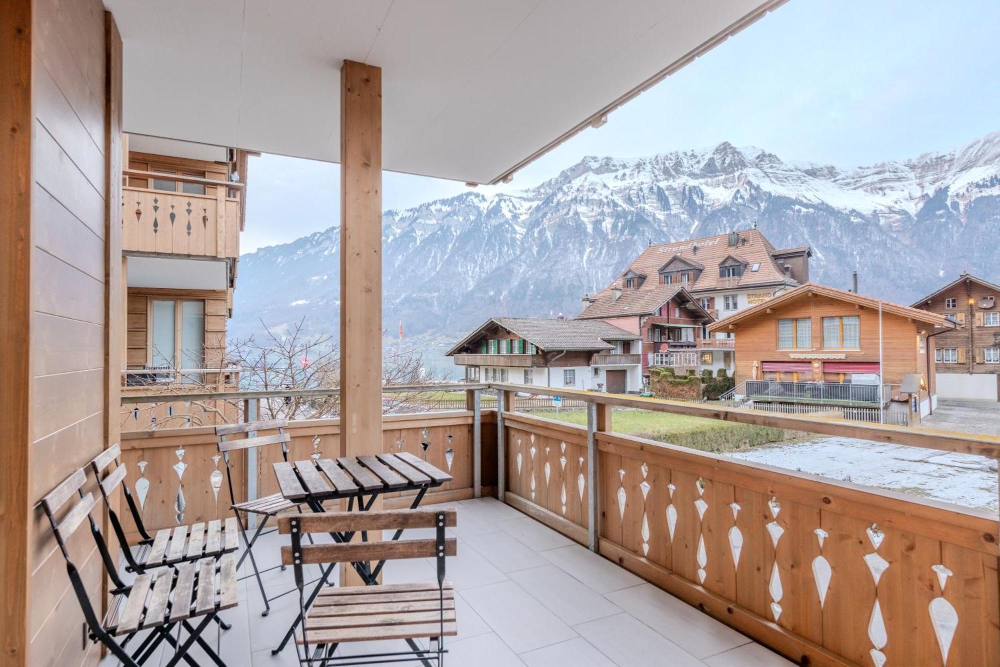 Chalet Apartments Iseltwald Eksteriør bilde