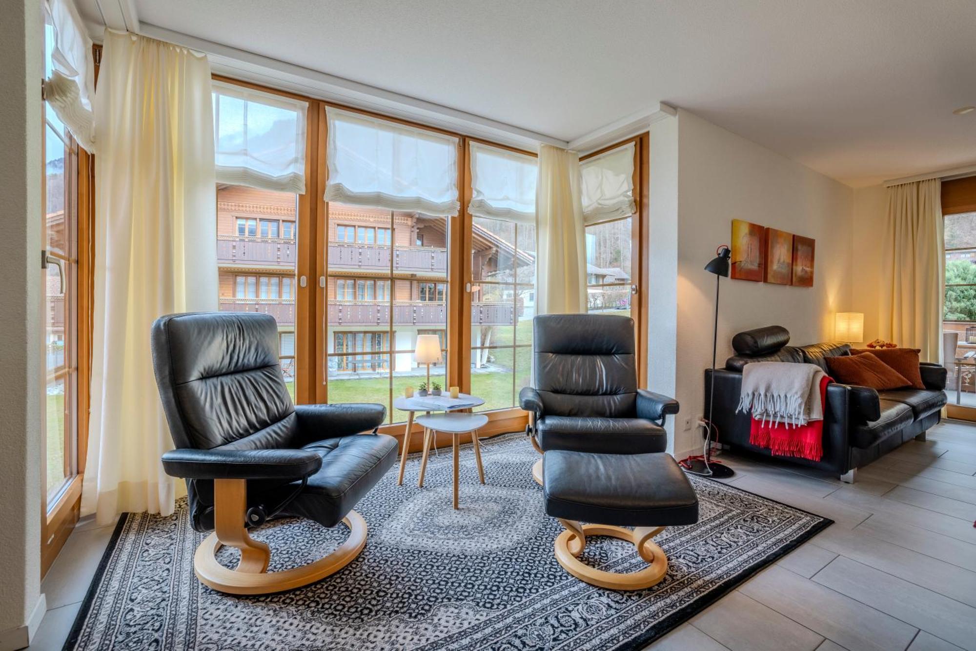 Chalet Apartments Iseltwald Eksteriør bilde