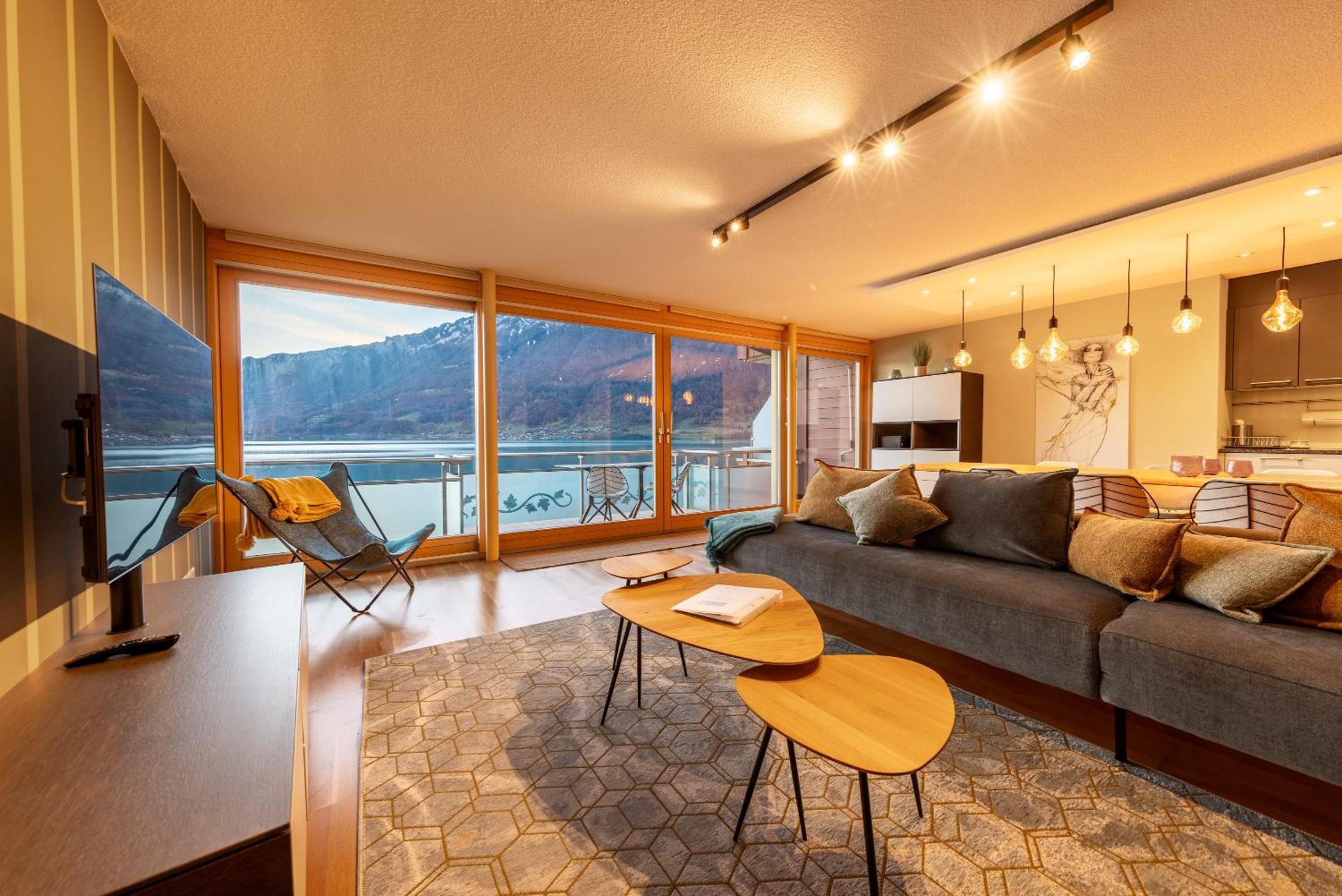 Chalet Apartments Iseltwald Eksteriør bilde