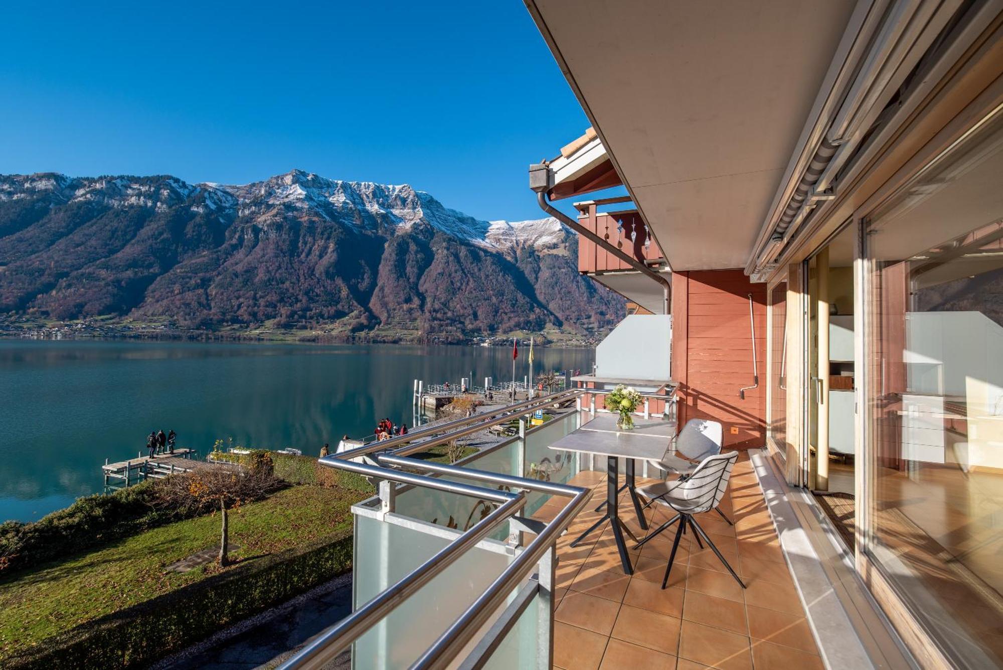 Chalet Apartments Iseltwald Eksteriør bilde