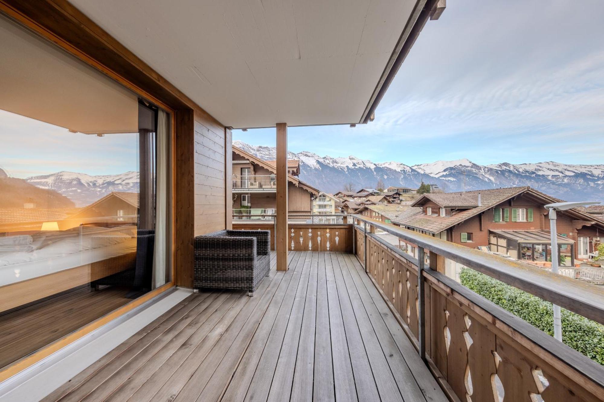 Chalet Apartments Iseltwald Eksteriør bilde