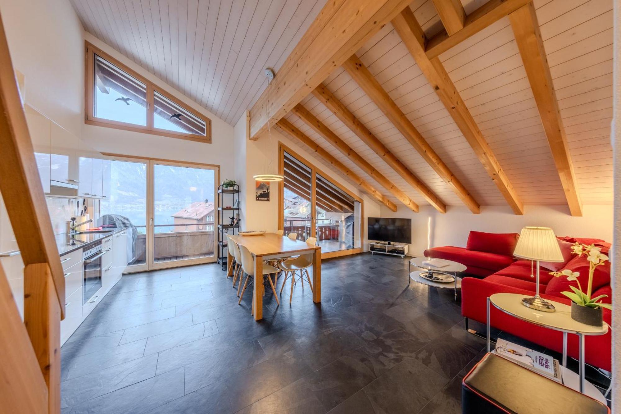 Chalet Apartments Iseltwald Eksteriør bilde