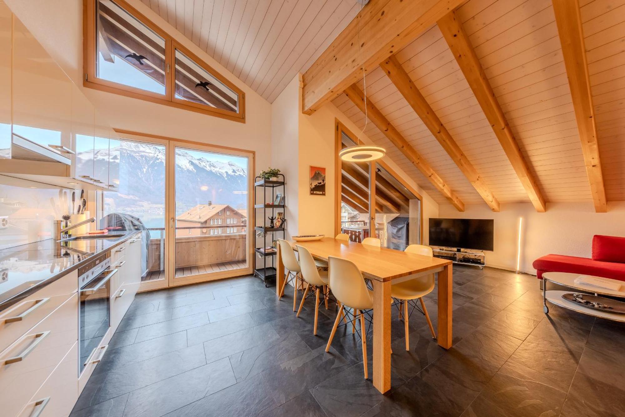 Chalet Apartments Iseltwald Eksteriør bilde