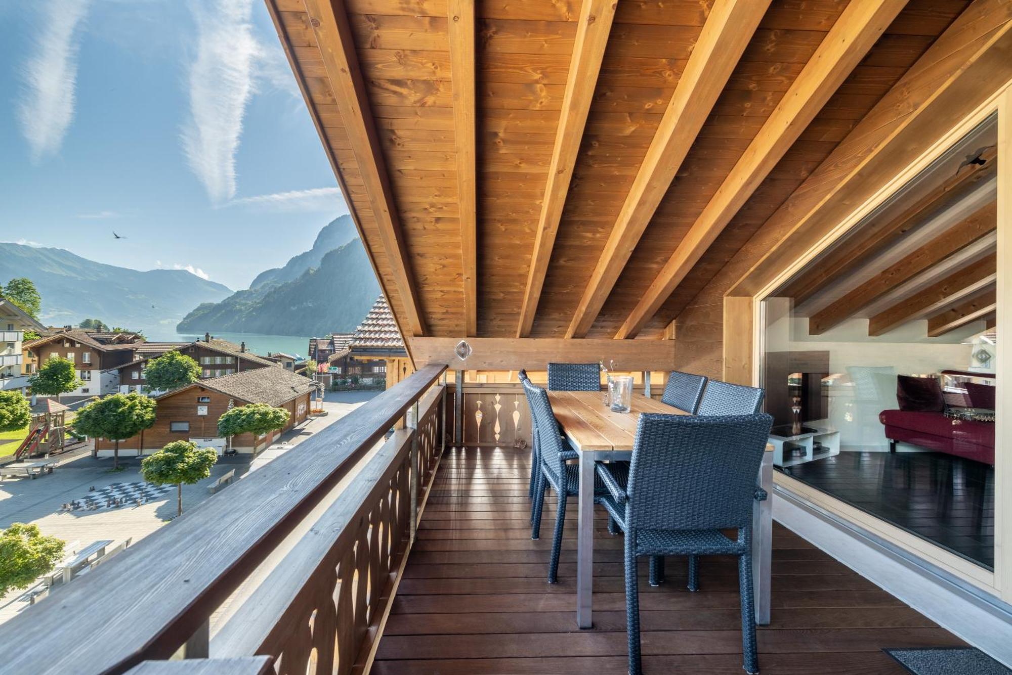 Chalet Apartments Iseltwald Eksteriør bilde